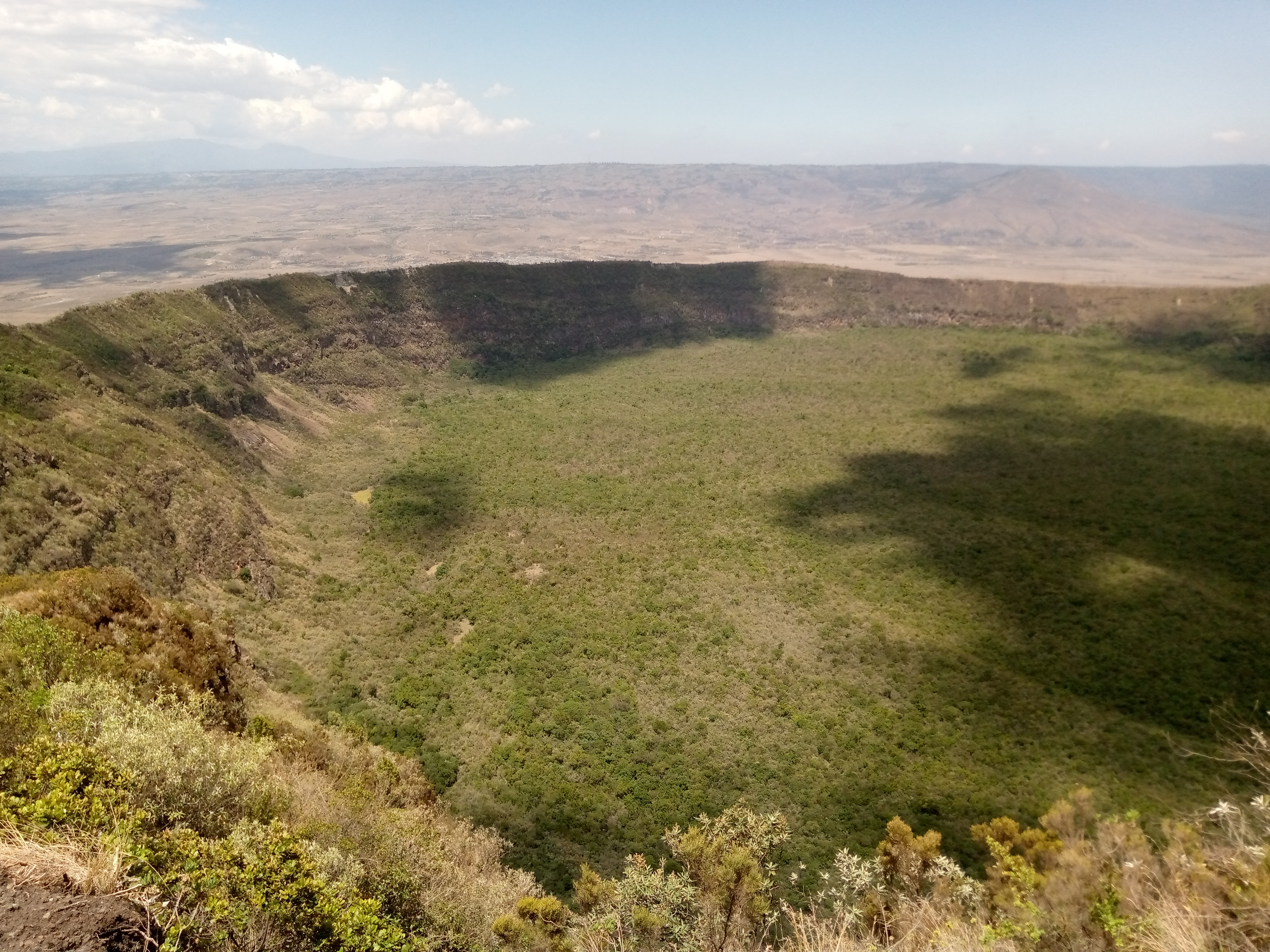 crater rim