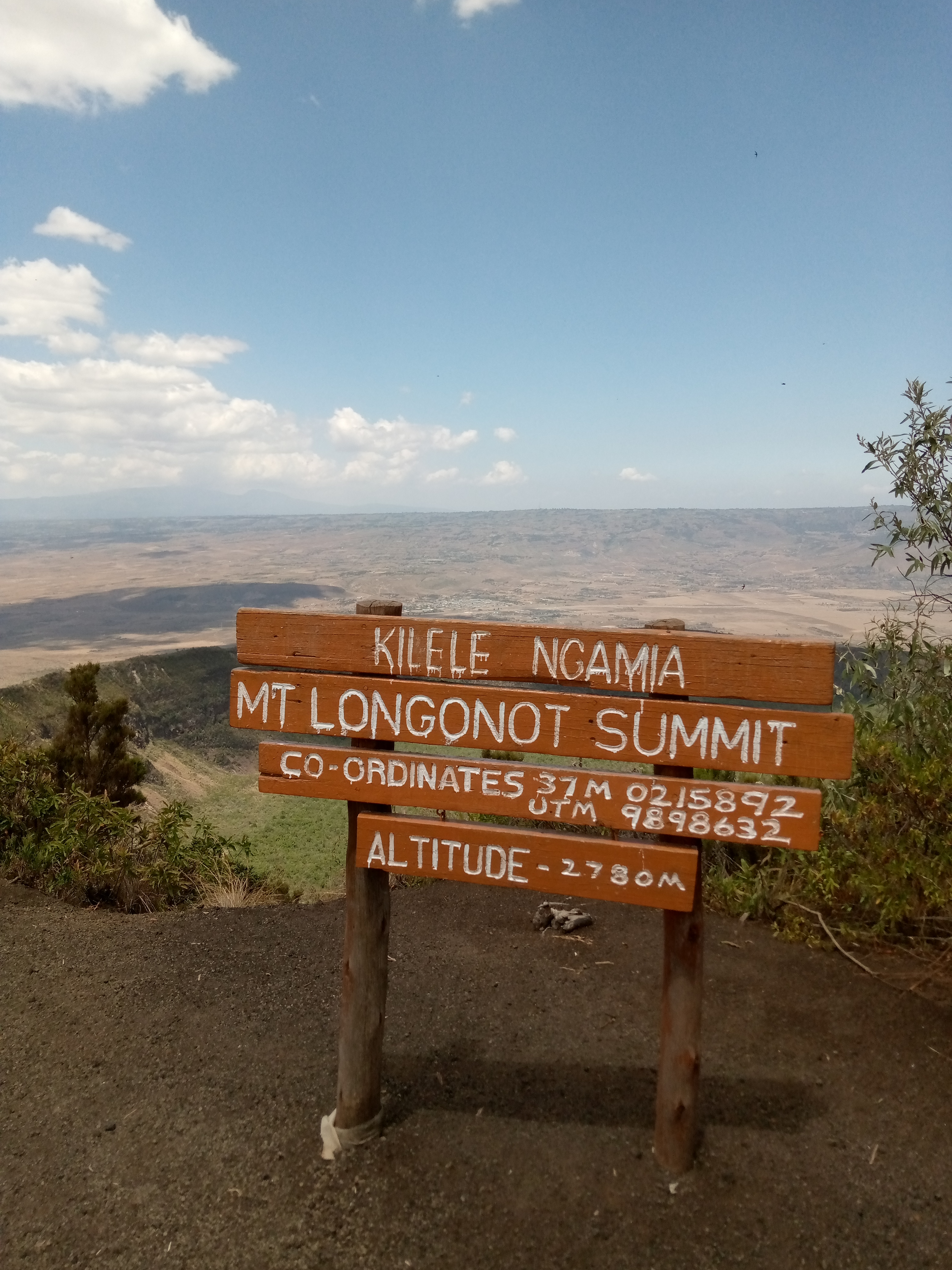 summit of mt. Longonot